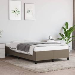 vidaXL taupe 120x200 Sängram