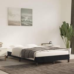 vidaXL svart 120x200 Sengeramme