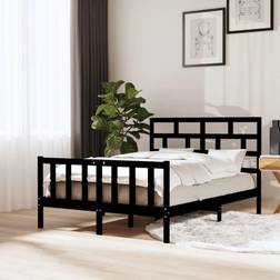 vidaXL Bed Frame Black