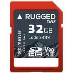 ProMaster SDHC 32GB Rugged CINE UHS-II Memory Card V90