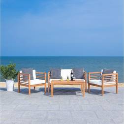 Safavieh Alda Collection PAT7033F Outdoor Lounge Set