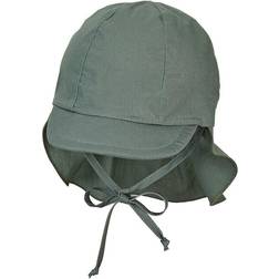 Sterntaler Gorra de Pico con Protección Para el Cuello - Verde Oscuro