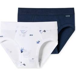 Schiesser Jungen Slip Original Classics 2er Pack