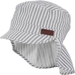 Sterntaler Peaked Cap Met Nekbescherming Marine - Blauw