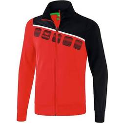 Erima 5-C Polyesterjacke red/black/white