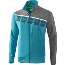 Erima 5-C Präsentationsjacke Kids Blau Grau