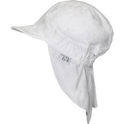 Sterntaler Girl Piekkap Met Nekbeschermer - Wit