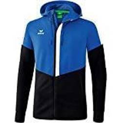 Erima Squad Kapuzen-Trainingsjacke Kids Blau