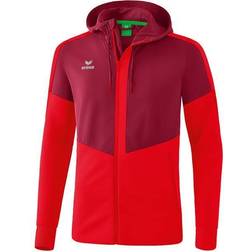 Erima Kinder Trainingsjacke Squad Bordeaux/Rot