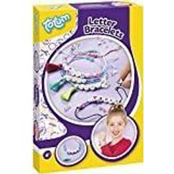 Totum Letter Bracelets 4 År Flerfarvet