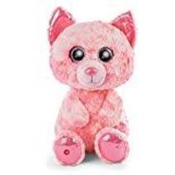 NICI Glubschis: Original – Glubschis Katt Dreamie 45 cm – Gosedjur Katt med stora, glittrande ögon – Fluffiga mjukisleksaker för gosedjurs älskare
