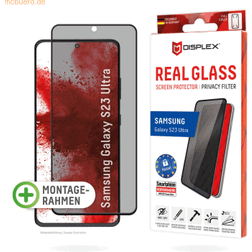 Displex Real Glass Privacy Screen Protector for Galaxy S23 Ultra