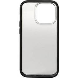 Woodcessories Clear Case (iPhone 14 Pro) Smartphone Hülle, Schwarz