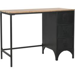 vidaXL À Piédestal 100 x 50 x 76 cm Bureau d'écriture