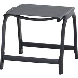 Siena Garden Tesoro M29540 Trädgårdspall Aluminium Antracit Svart Silver