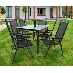 VCM 5-tlg Gartenmöbel Essgruppe