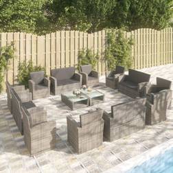 vidaXL 16-tlg. Lounge-Set
