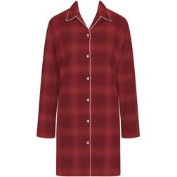 Triumph Lounge Me Cotton Boyfriend NDW Nightshirt Red