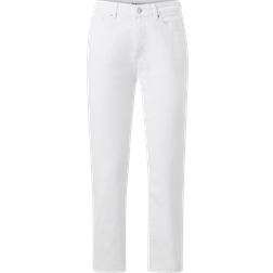 Only Emily High Waist Straight Jeans - White