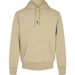 Polo Ralph Lauren Double Knit Central Logo Hoodie - Khaki