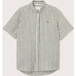 Les Deux Kris Linen Ss Shirt - Mehrfarbig