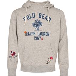 Polo Ralph Lauren Seeded Vintage Flclsl-sws Mand Hoodies hos Magasin Brooklyn Htr/dark Vintage Htr