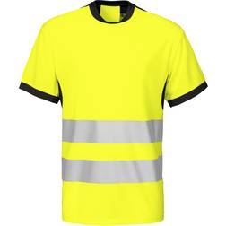 ProJob 6009 T-Shirt En Iso 20471 Klasse Gul/Sort Gul/Sort