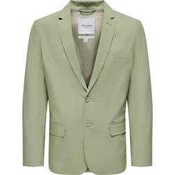 Only & Sons Slim Fit Reverse Blazer - Grey