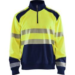 Blåkläder High Vis Sweatshirt Half-Zip - Gelb/Schwarz