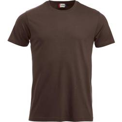 Clique New Classic T-skjorte - Mørk Mocca