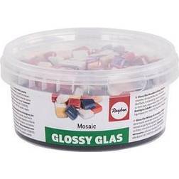 Rayher Mosaiksteine mehrfarbig Glossy Glas bunt