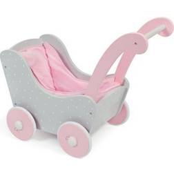 Bayer CHIC 2000 Dukkevogn i træ Puntos grey