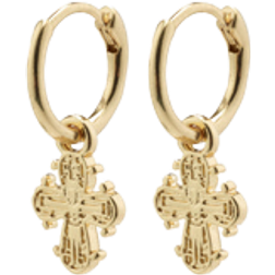 Pilgrim Dagmar Huggie Hoop Earrings - Gold