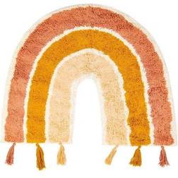 Sass & Belle Earth Rainbow Rug With Tassels