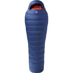 Mountain Equipment Heren Classic Eco 750 Slaapzak Blauw MAX. 185CM LEFT