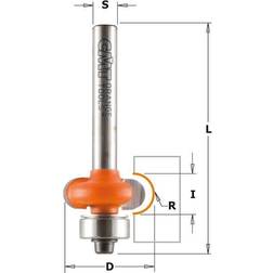 Cmt Hulkehlprofilfræser HM R3,2 K6
