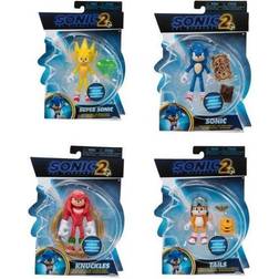 JAKKS Pacific Sonic the Hedgehog 2 Movie 4-Inch Action Figures Wave 2 Case of 6