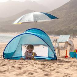 InnovaGoods Tienda de playa con piscina para niños