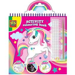 SES Creative Glitter 3 in 1 Activity Book