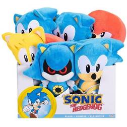 JAKKS Pacific Sonic the Hedgehog Plush 23cm W8 Assortment Bestillingsvare, leveringstiden kan ikke oplyses