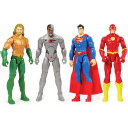 Dc Super Eroi Pack 4 Personaggi 30cm