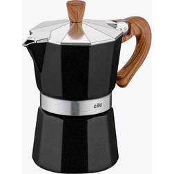 Cilio Classico Natura Mocha Pot Black