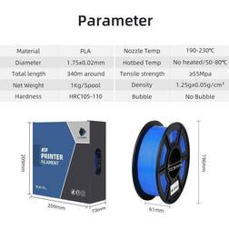 ANYCUBIC CCTREE PLA filament 1 kg, olivengrøn