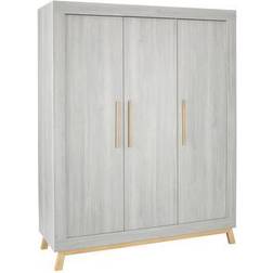 Schardt Armoire Bébé 3 Portes Miami Grey 154x53x194 cm