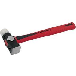 Peddinghaus Duo 32mm skåne-/bænkhammer, 3-komponent Ultratec skaft Gummihammer