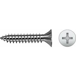 Galvanized Countersunk Metal Plate Screws 4.8 x 45 mm Set of 250