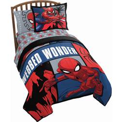 Marvel Spiderman Webbed Wonder 4-Pc. Twin Bed a Bag