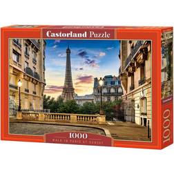 Castorland Walk in Paris at Sunset 1000 Pieces