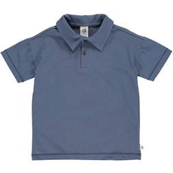 Müsli Cozy me collar T-shirt Indigo