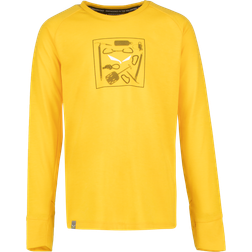 Salewa Pure Graphic Dry Long Sleeve, trøje, junior